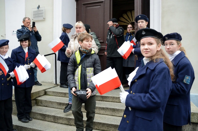 Przemarsz w Święto Niepodległości w Opolu