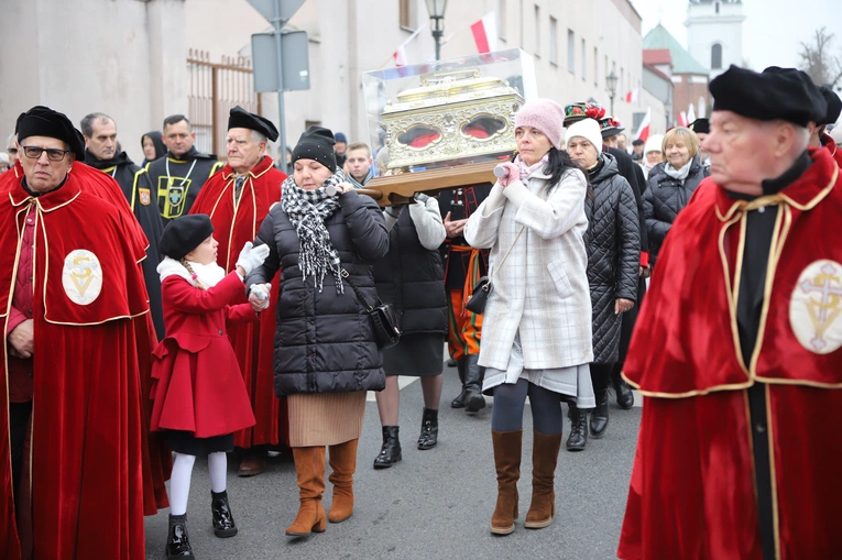 Uroczystość ku czci św. Wiktorii - procesja