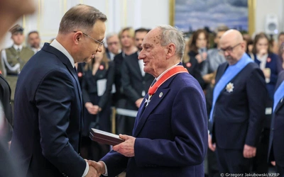 Jan Rejczak odznaczony przez prezydenta Polski