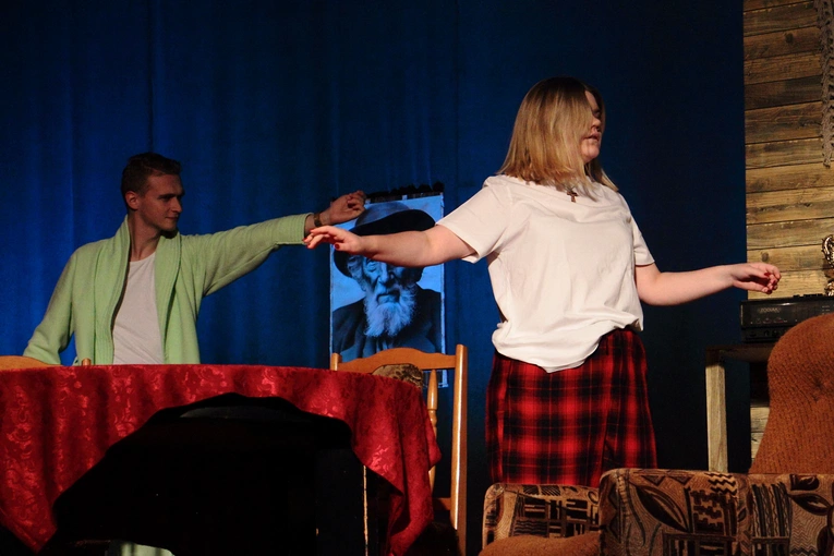 "Jeszcze tej nocy". Spektakl w wykonaniu Teatru Kalos