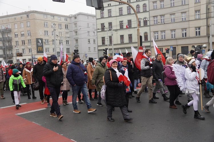 Radosna Parada Niepodległości we Wrocławiu