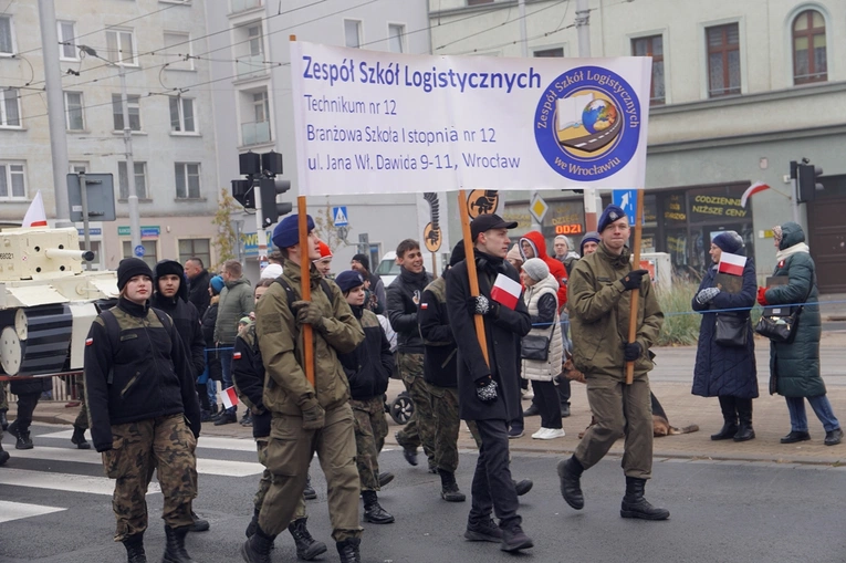 Radosna Parada Niepodległości we Wrocławiu