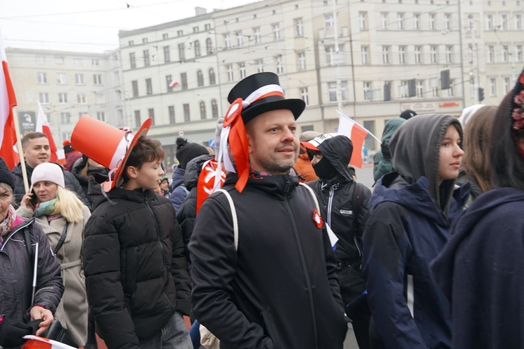 Radosna Parada Niepodległości we Wrocławiu