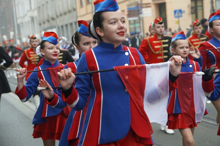 Radosna Parada Niepodległości we Wrocławiu