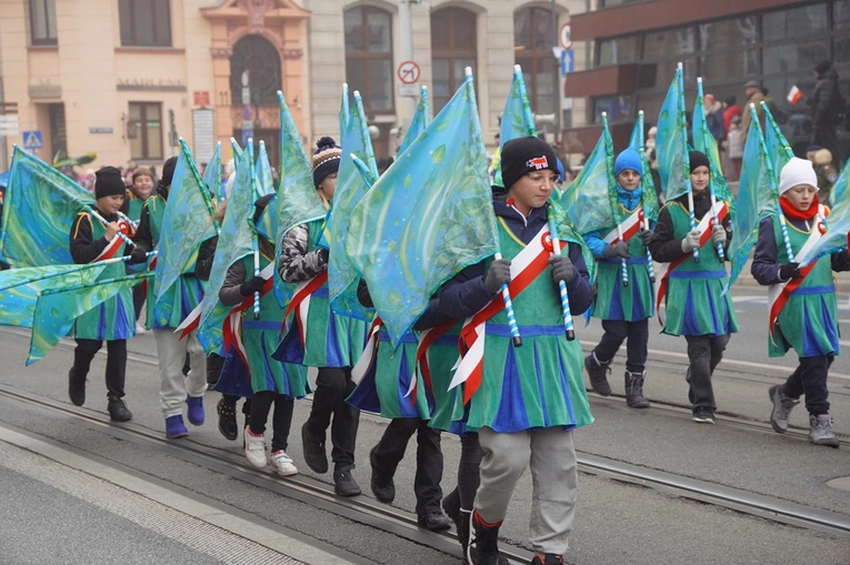 Radosna Parada Niepodległości we Wrocławiu