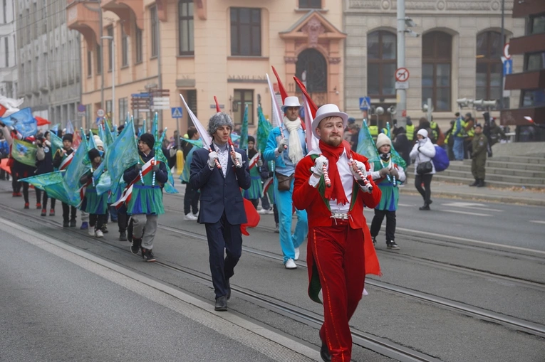 Radosna Parada Niepodległości we Wrocławiu