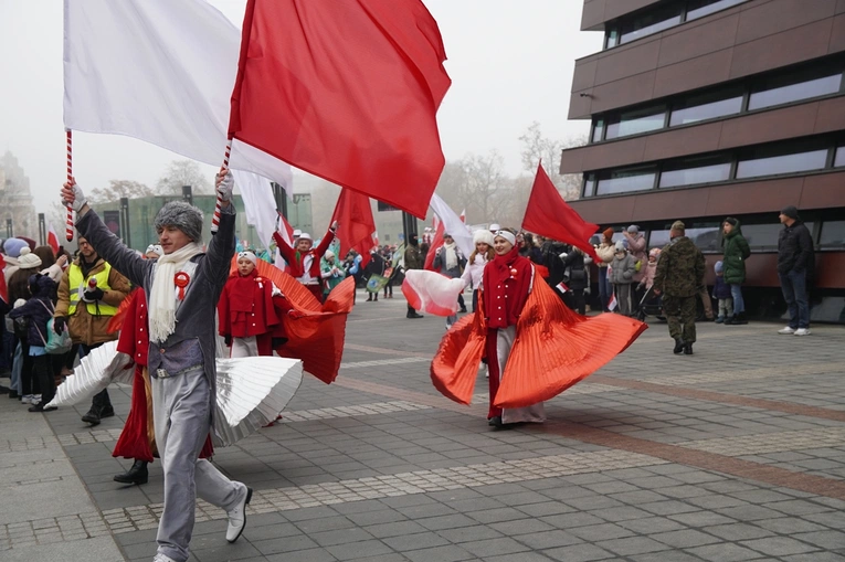 Radosna Parada Niepodległości we Wrocławiu