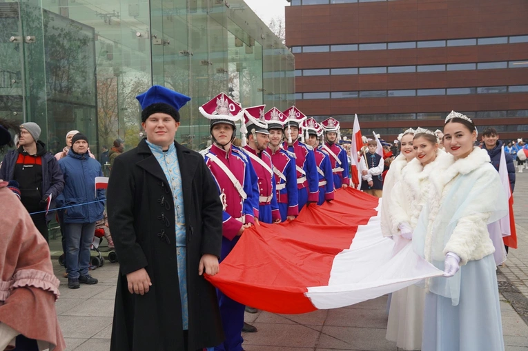 Radosna Parada Niepodległości we Wrocławiu