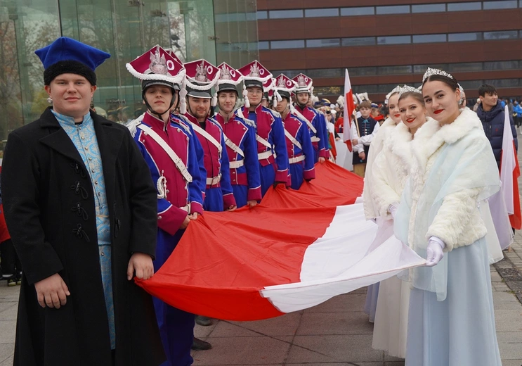 Radosna Parada Niepodległości we Wrocławiu