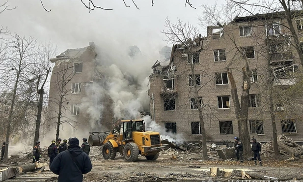 Troje dzieci wśród ofiar rosyjskiego ataku na Krzywy Róg
