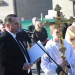 Poświęcenie obelisku i tablicy w Gródku nad Dunajcem