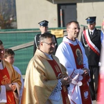 Poświęcenie obelisku i tablicy w Gródku nad Dunajcem