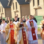 Poświęcenie obelisku i tablicy w Gródku nad Dunajcem