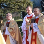 Poświęcenie obelisku i tablicy w Gródku nad Dunajcem