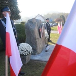 Poświęcenie obelisku i tablicy w Gródku nad Dunajcem
