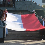 Poświęcenie obelisku i tablicy w Gródku nad Dunajcem