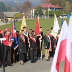 Poświęcenie obelisku i tablicy w Gródku nad Dunajcem