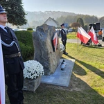 Poświęcenie obelisku i tablicy w Gródku nad Dunajcem