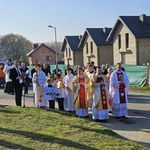 Poświęcenie obelisku i tablicy w Gródku nad Dunajcem