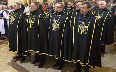 Reprezentacja bielsko-żywieckiej komandorii w Hałcnowie.