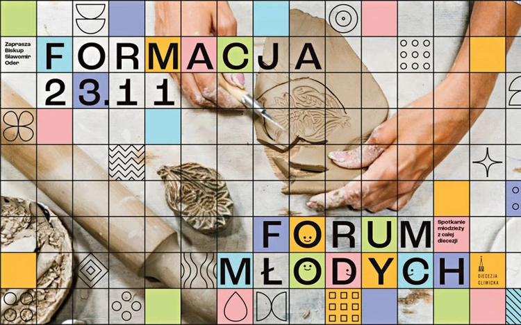 Grafika towarzysząca wydarzeniu, autorstwa Aleksandry Mikockiej.