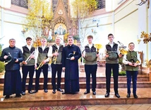 Przy okazji obchodów w świątyni zabrzmiały też myśliwskie sygnałówki.