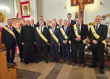 	Rycerze Kolumba w kościele Opatrzności Bożej w Radomiu.