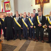 	Rycerze Kolumba w kościele Opatrzności Bożej w Radomiu.