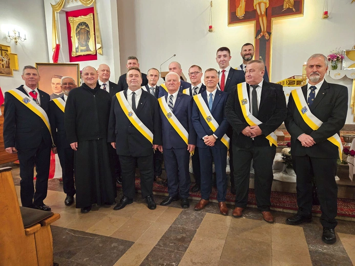 	Rycerze Kolumba w kościele Opatrzności Bożej w Radomiu.