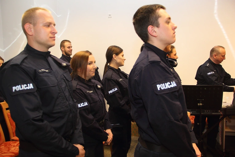 Bierzmowanie w Szkole Policji