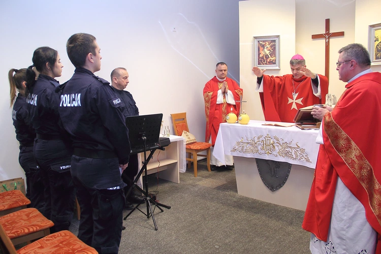 Bierzmowanie w Szkole Policji