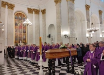Pożegnanie ks. Stanisława Tujaka