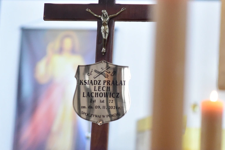 Szczytno. Pogrzeb śp. ks. Lecha Lachowicza