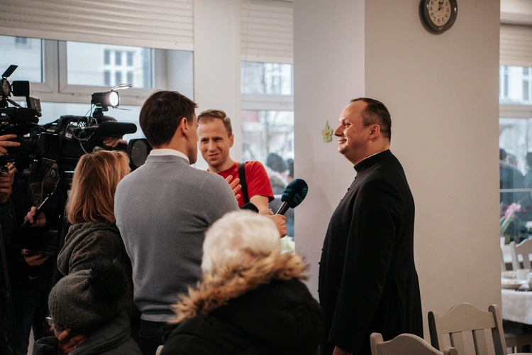 Sopot. Niedzielny obiad z biskupami