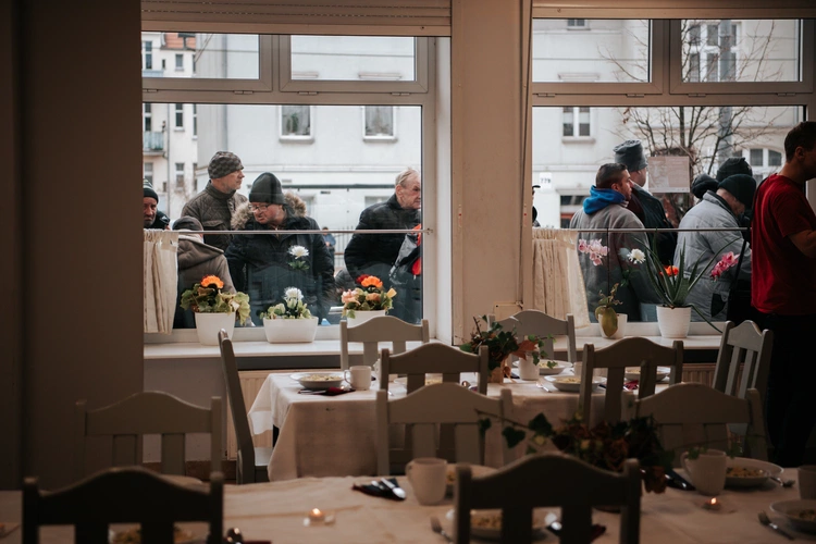 Sopot. Niedzielny obiad z biskupami