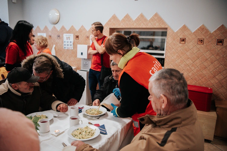Sopot. Niedzielny obiad z biskupami