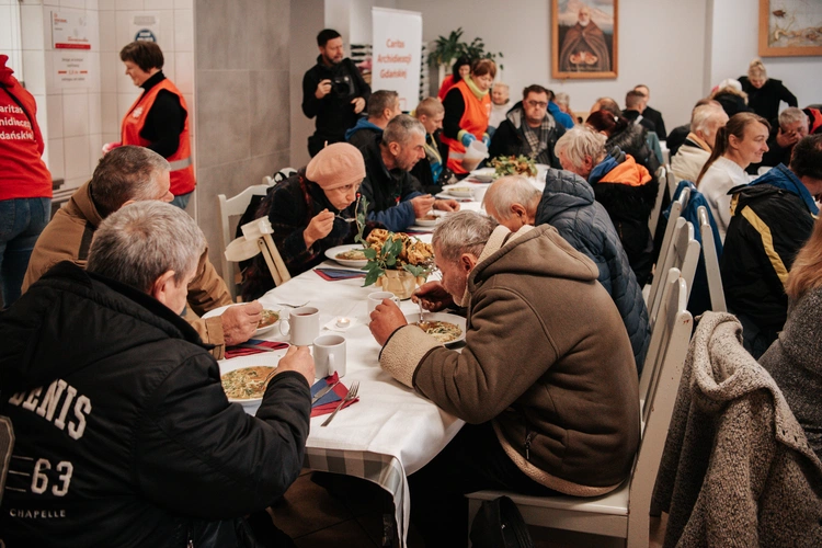 Sopot. Niedzielny obiad z biskupami