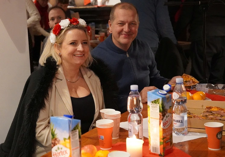 Biało-czerwono u "Wawrzynów"