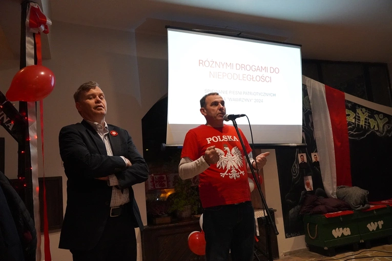 Biało-czerwono u "Wawrzynów"