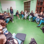 Nocne czuwanie w Centrum Młodzieżowym Chrystusa Króla we Wrocławiu