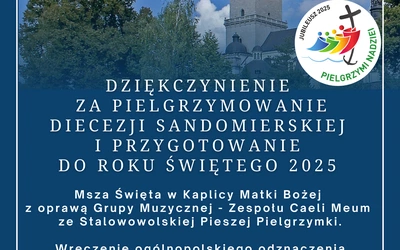 Wdzięczność za dar pielgrzymowania