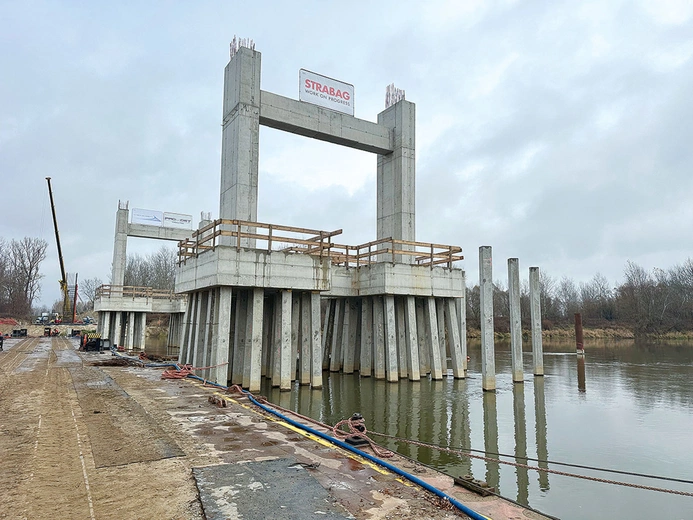 Nową przeprawą przejedziemy jesienią 2026 r.