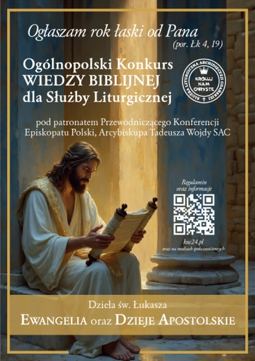 Konkurs biblijny dla ministrantów i lektorów