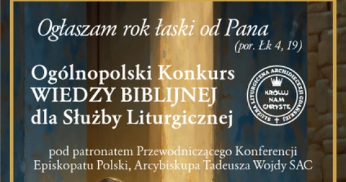 Konkurs biblijny dla ministrantów i lektorów