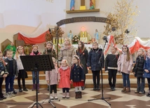 Koncert pieśni patriotycznych w Rusinowie