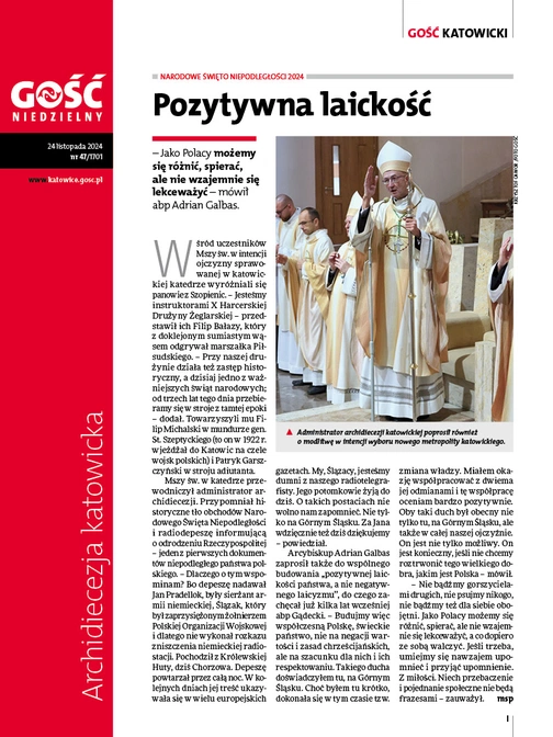 Gość Katowicki 47/2024