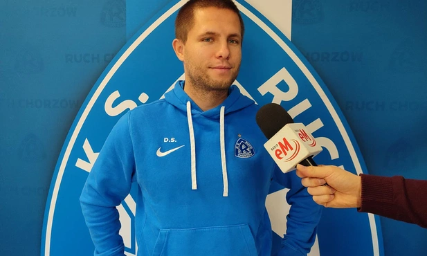 Dawid Szulczek, trener Ruchu Chorzów: drużyna dobrze funkcjonuje, mamy dużo jakości