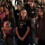 39. Światowy Dzień Młodzieży - spotkanie młodych w hali AWF 