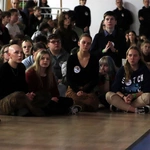 39. Światowy Dzień Młodzieży - spotkanie młodych w hali AWF 