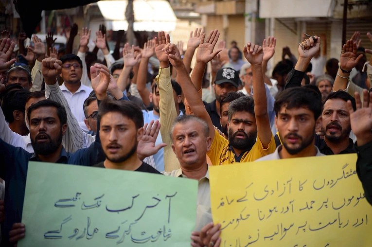 Protest szyitów w Karaczi 
